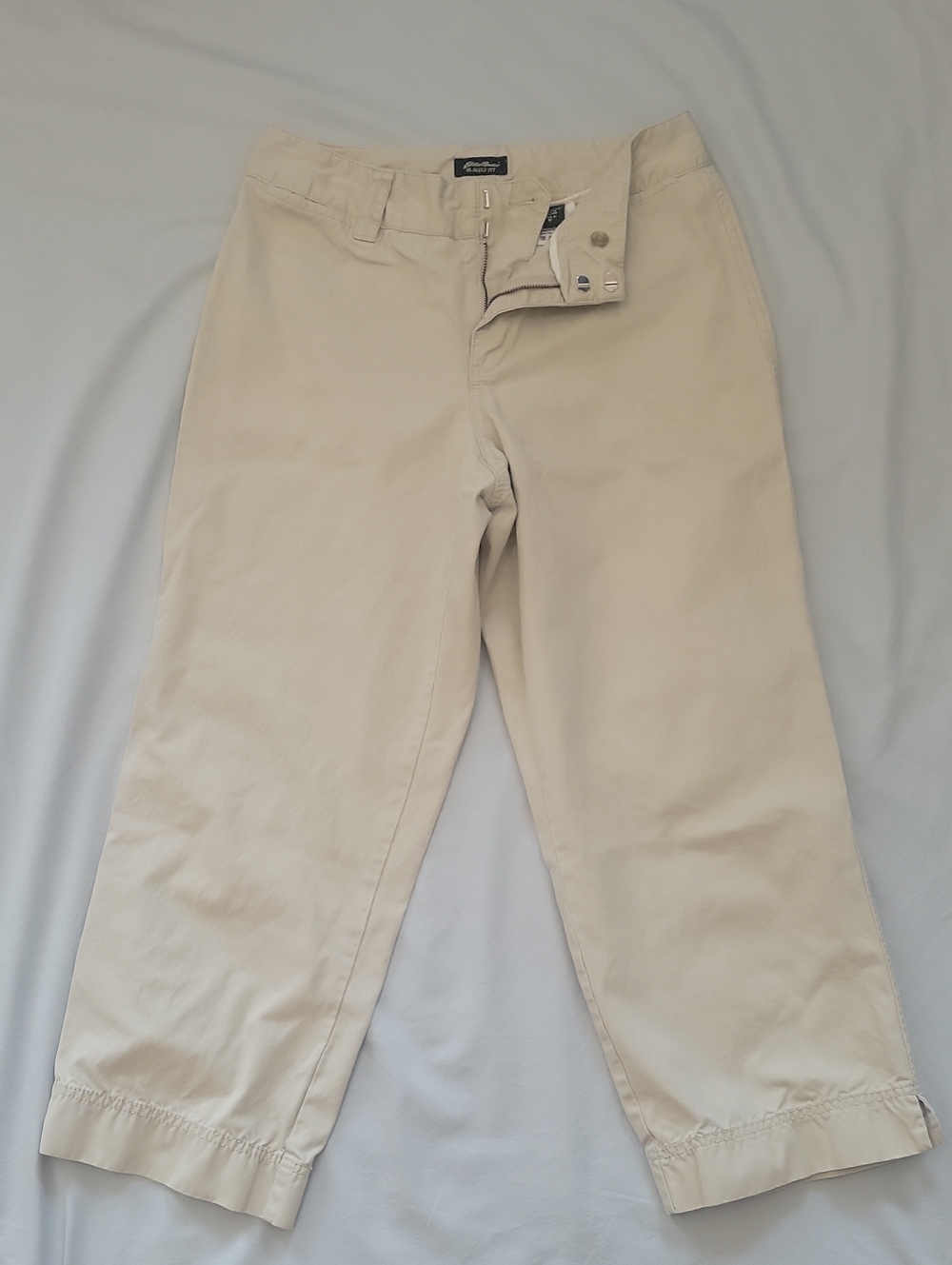 Eddie Bauer Women's Light Tan Capris